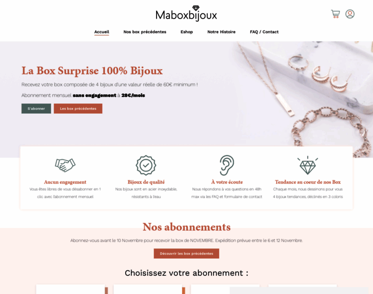 Maboxbijoux.com thumbnail