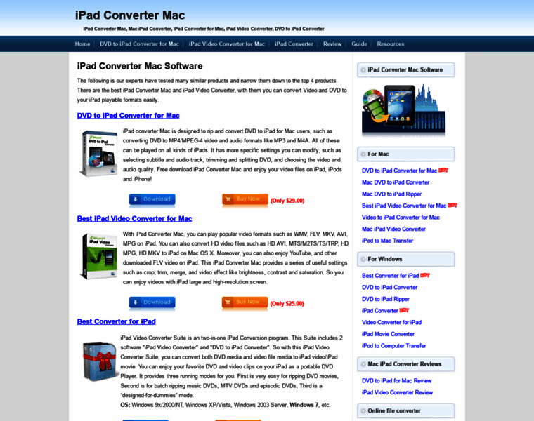 Mac-ipad-converter.org thumbnail