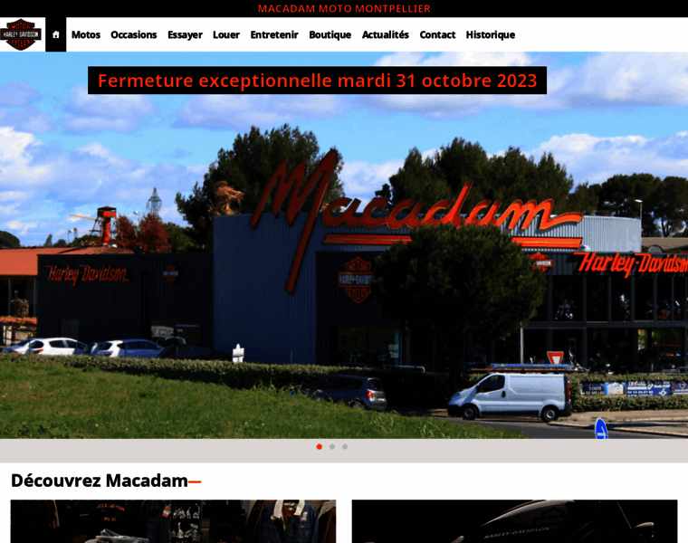 Macadam-moto.com thumbnail