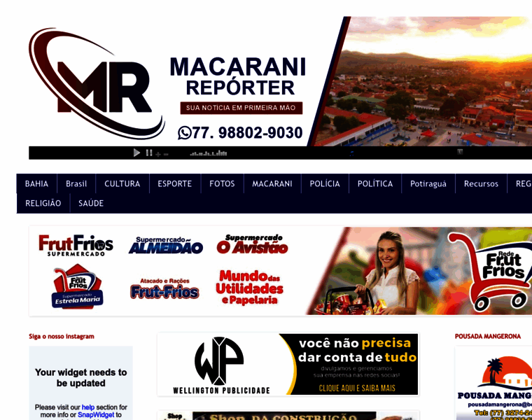 Macaranireporter.com.br thumbnail