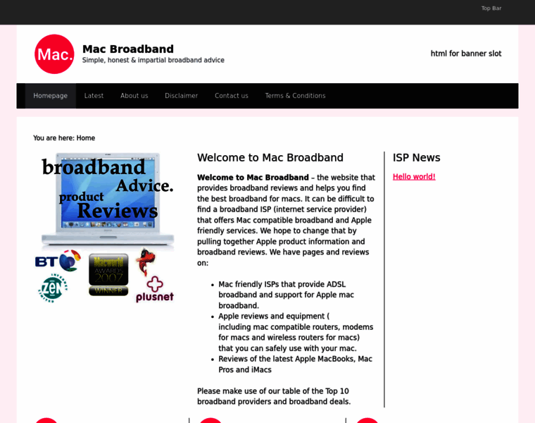 Macbroadband.co.uk thumbnail