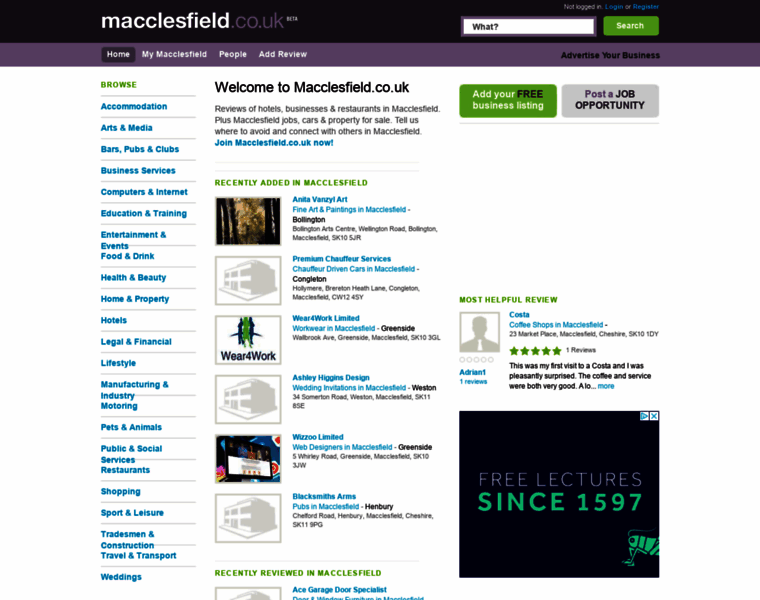 Macclesfield.co.uk thumbnail