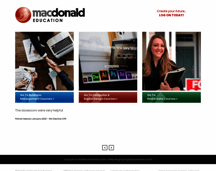 Macdonaldeducation.com.au thumbnail