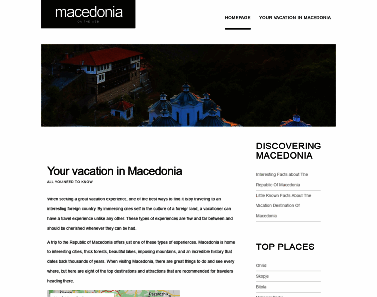 Macedoniaontheweb.com thumbnail