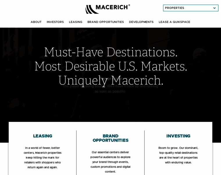 Macerich.com thumbnail