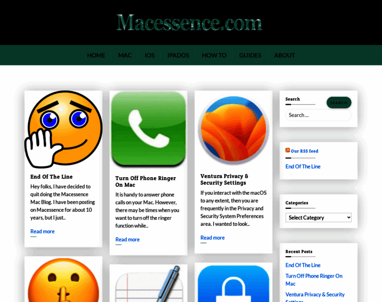 Macessence.com thumbnail