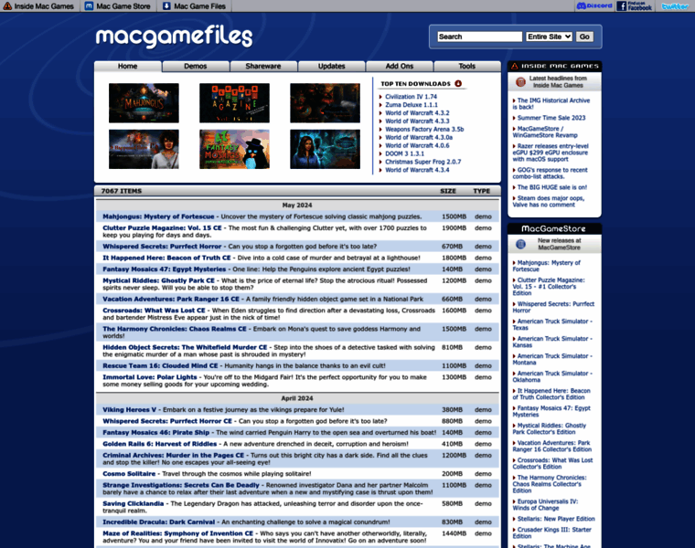 Macgamefiles.com thumbnail