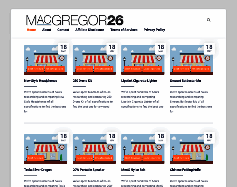 Macgregor26.com thumbnail