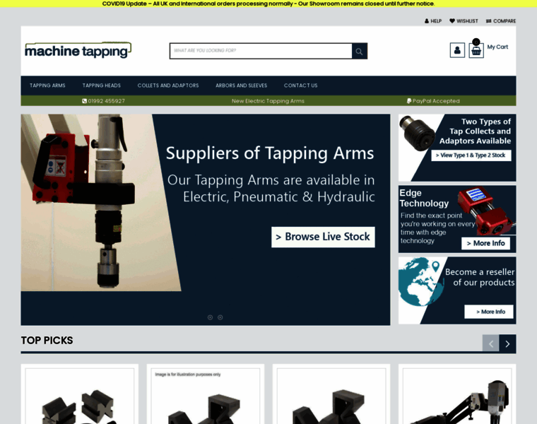 Machine-tapping.co.uk thumbnail