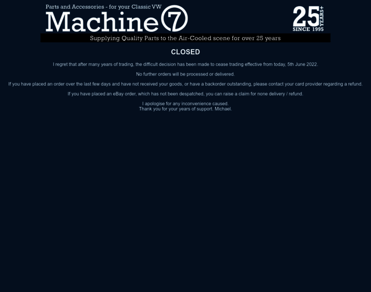 Machine7.com thumbnail