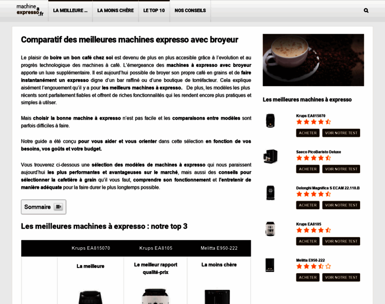 Machineaexpresso.fr thumbnail