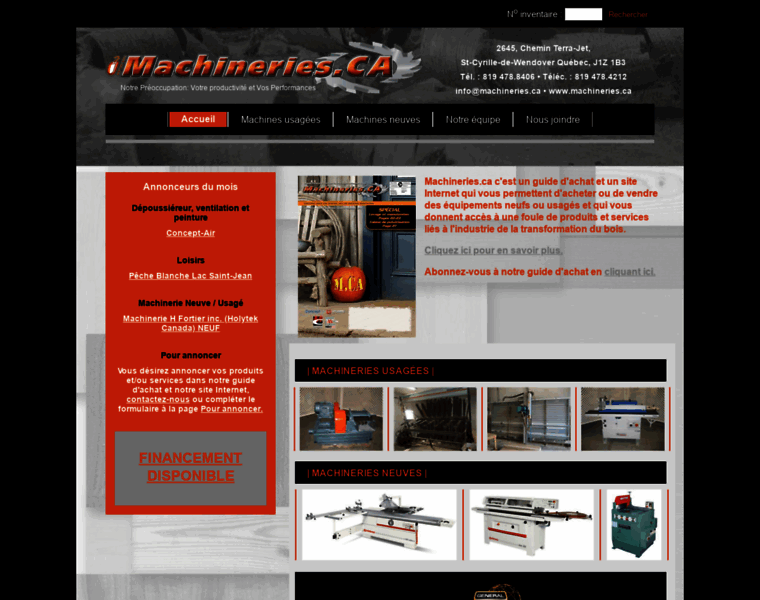 Machineries.ca thumbnail