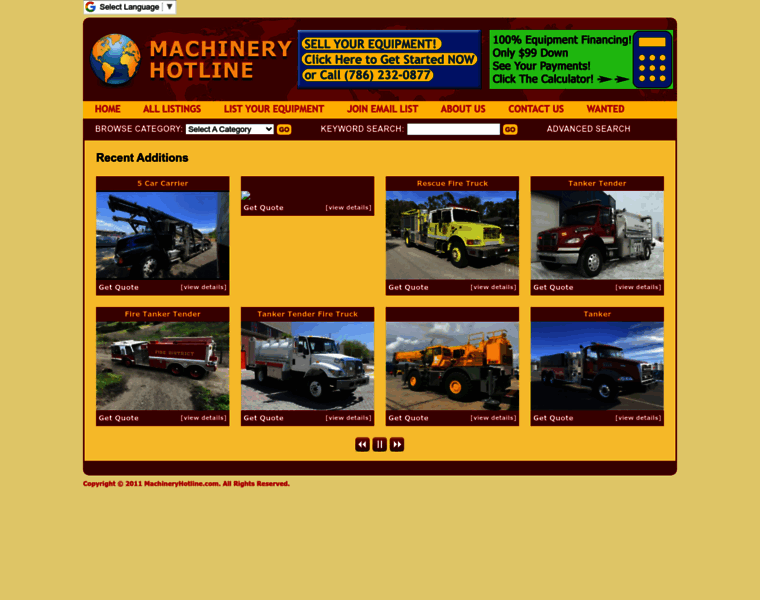 Machineryhotline.com thumbnail