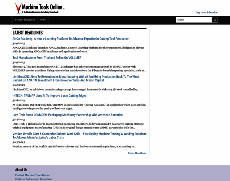 Machinetoolsonline.com thumbnail Machinetoolsonline.com thumbnail