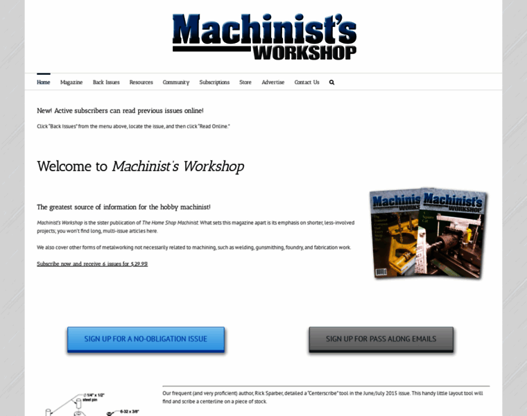 Machinistsworkshop.net thumbnail