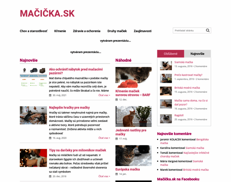 Macicka.sk thumbnail