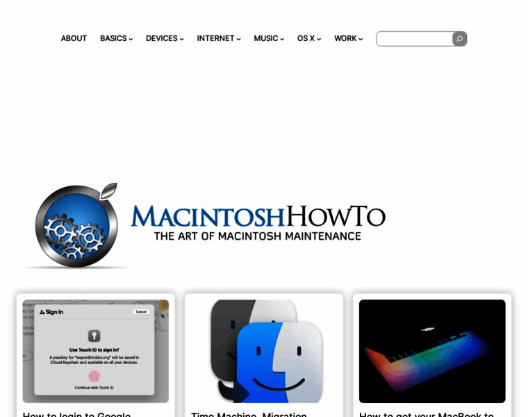 Macintoshhowto.com thumbnail