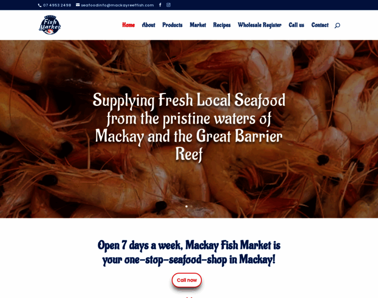 Mackayfishmarket.com.au thumbnail