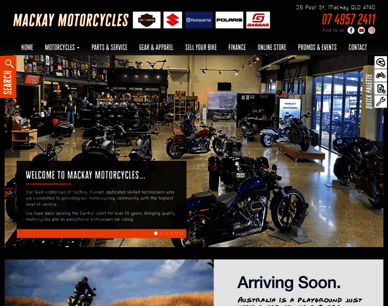 Mackaymotorcycles.com.au thumbnail