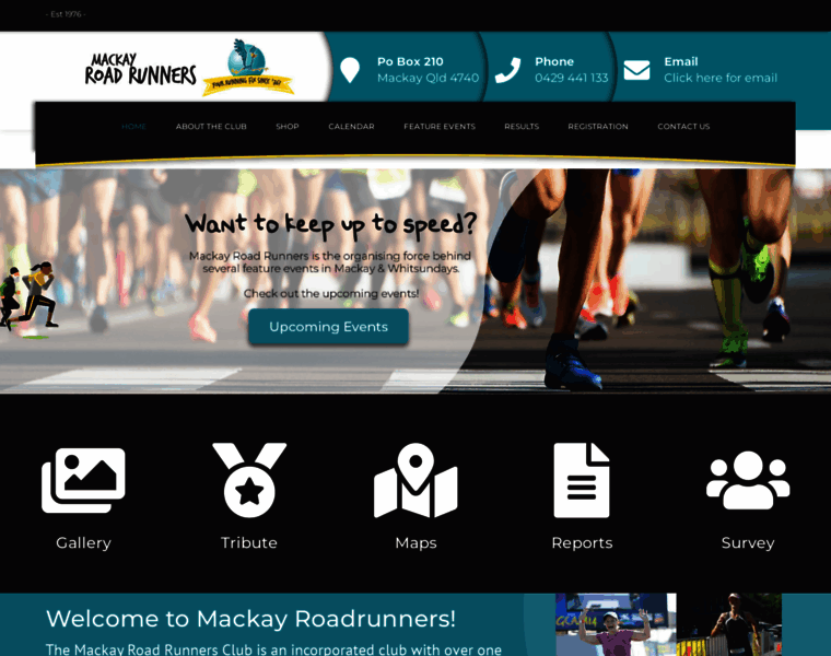 Mackayroadrunners.com thumbnail