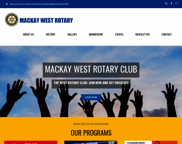 Mackaywestrotary.org.au thumbnail