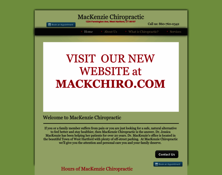 Mackenziechiropractichelps.com thumbnail