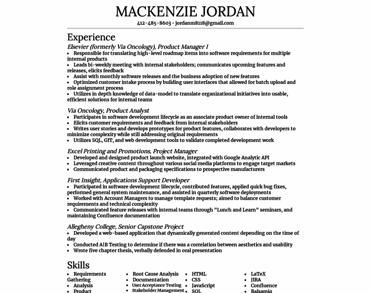 Mackenziejordan.info thumbnail