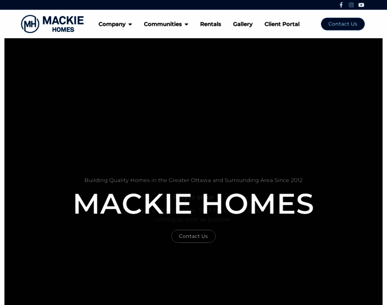 Mackiehomes.ca thumbnail