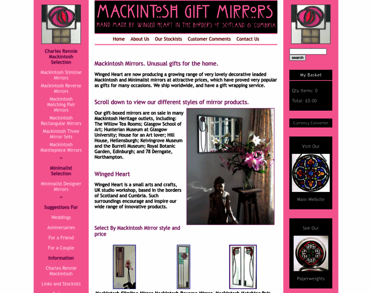 Mackintosh-mirrors.com thumbnail