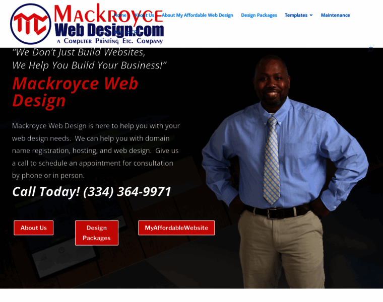 Mackroycewebdesign.com thumbnail