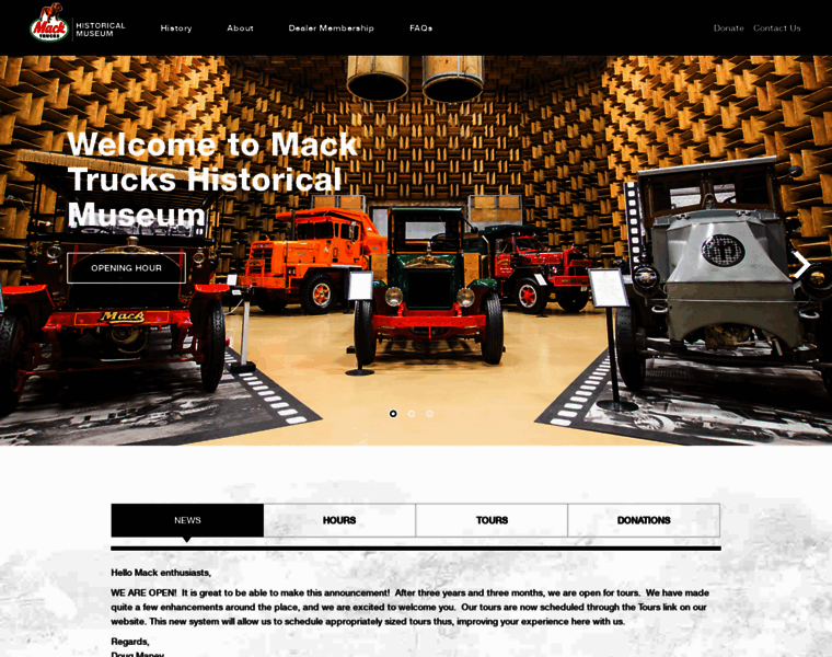 Macktruckshistoricalmuseum.org thumbnail
