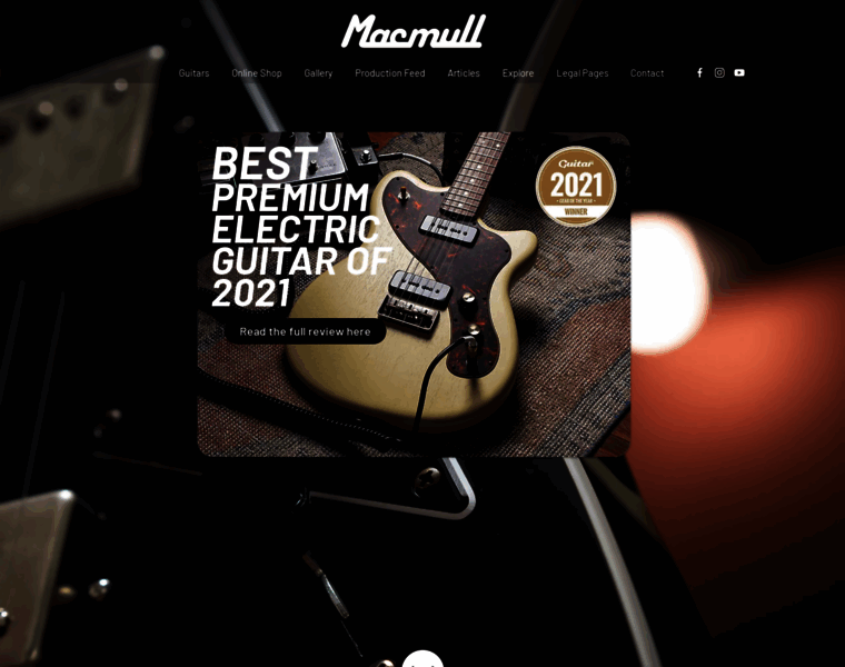 Macmull-guitars.com thumbnail