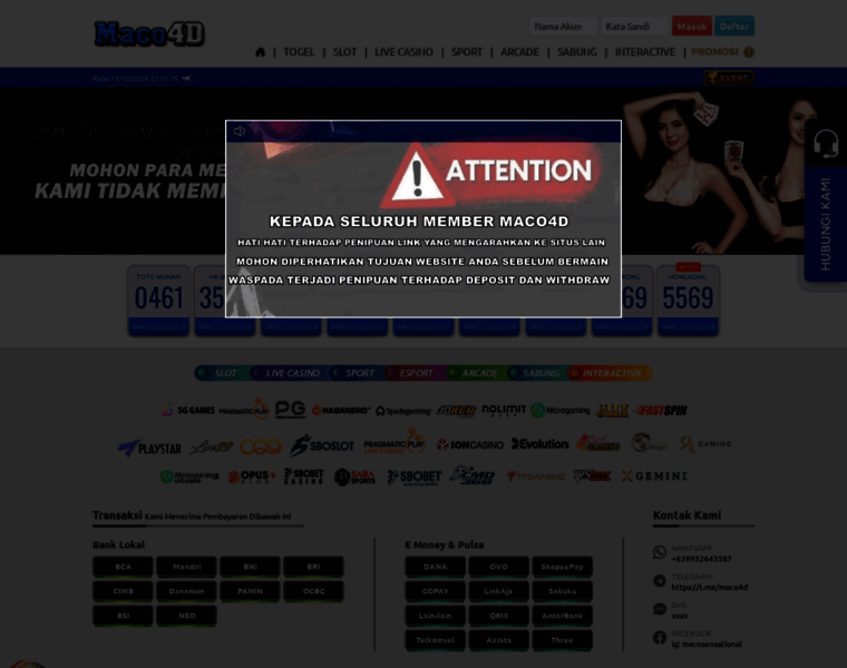 Maco4d.com thumbnail