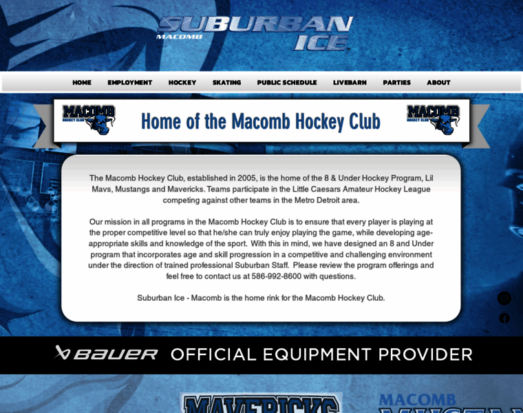 Macombhockeyclub.com thumbnail