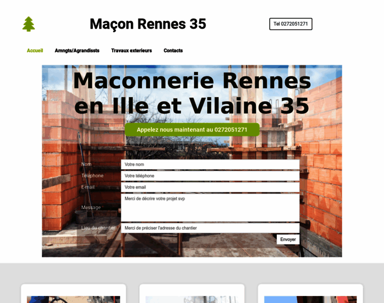 Maconnerie-rennes.fr thumbnail