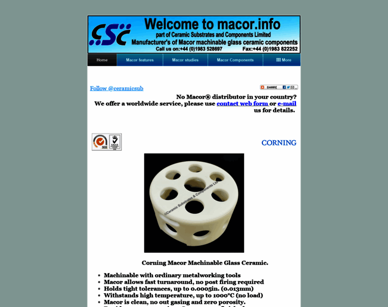 Macor.info thumbnail