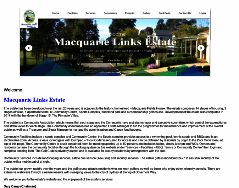 Macquarielinksestate.com.au thumbnail