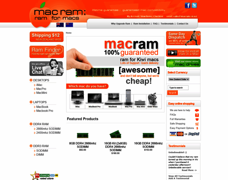 Macram.co.nz thumbnail