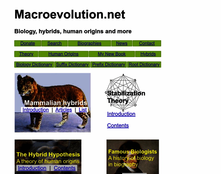 Macroevolution.net thumbnail