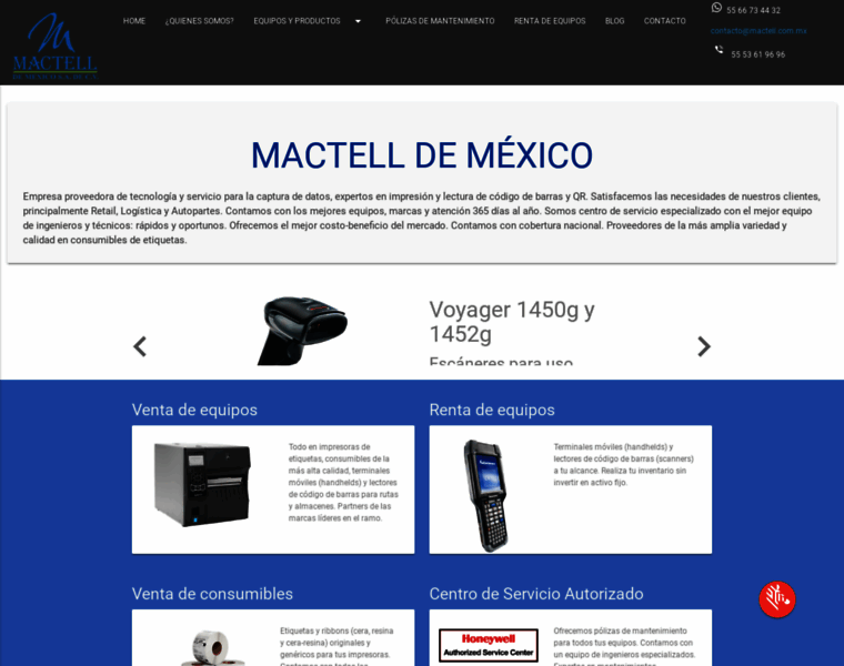 Mactell.com.mx thumbnail