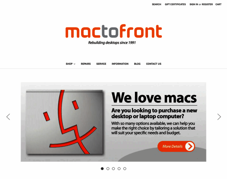 Mactofront.com.au thumbnail