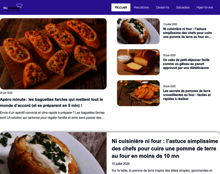 Macuisinecreation.fr thumbnail