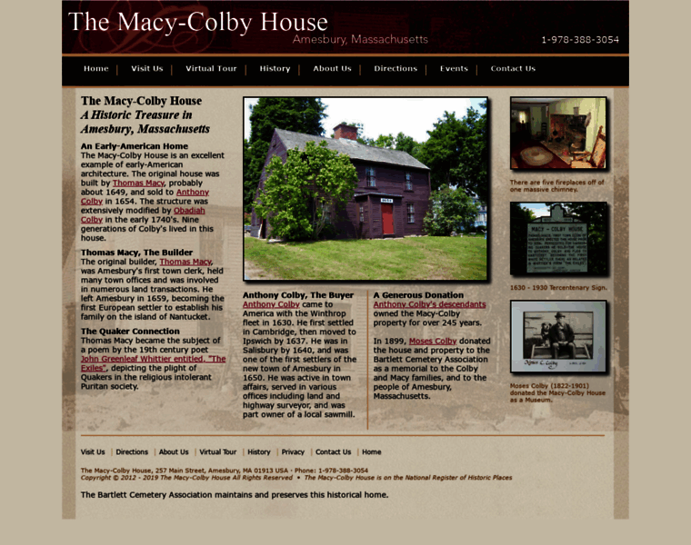 Macycolbyhouse.org thumbnail