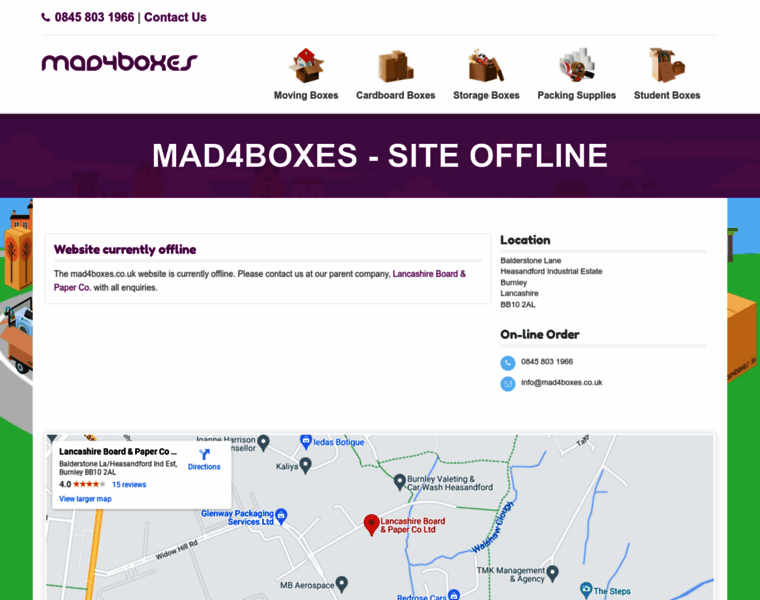 Mad4boxes.co.uk thumbnail