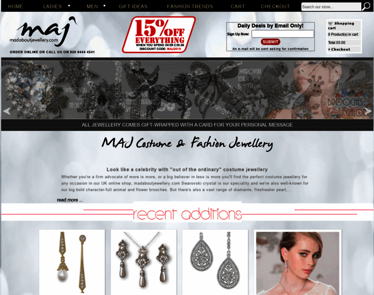 Madaboutjewellery.com thumbnail