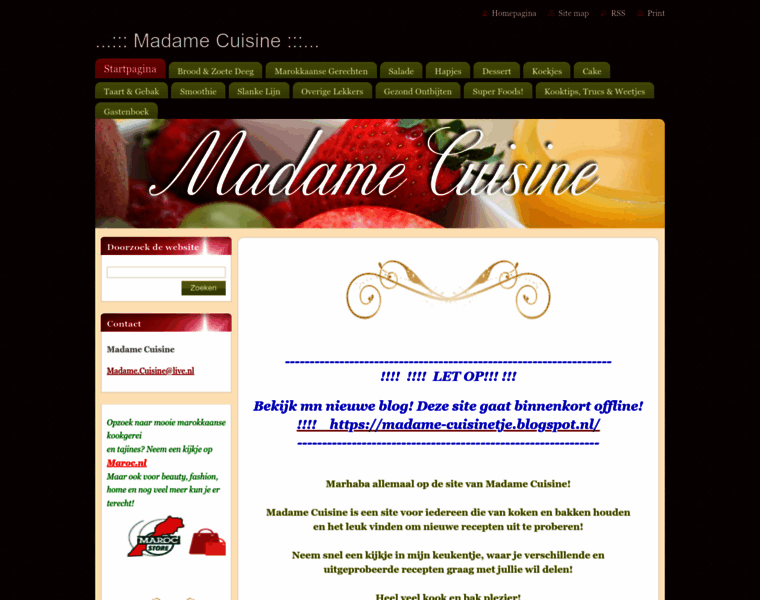 Madame-cuisine.webnode.nl thumbnail