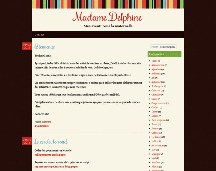 Madame-delphine.be thumbnail