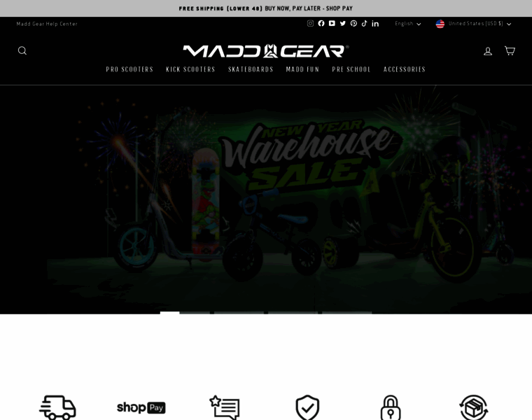 Maddgear.com thumbnail