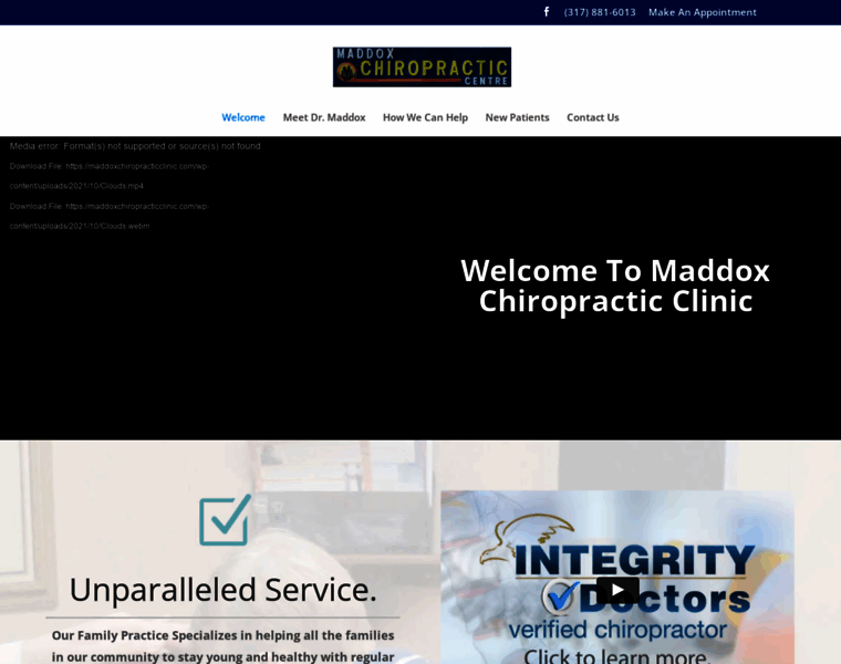 Maddoxchiropracticclinic.com thumbnail