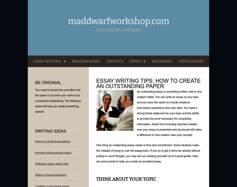 Maddwarfworkshop.com thumbnail